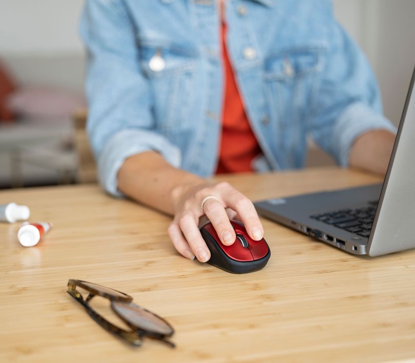 Mouse Inalámbrico Silencioso Trust YVI Eco Friendly RD 24550