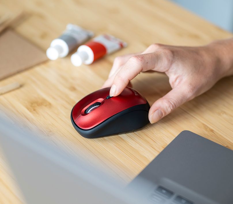 Mouse Inalámbrico Silencioso Trust YVI Eco Friendly RD 24550