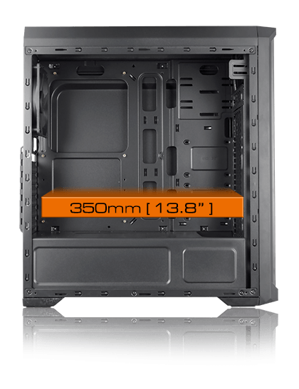 Gabinete Cougar Mx330-G con Vidrio Lateral Templado