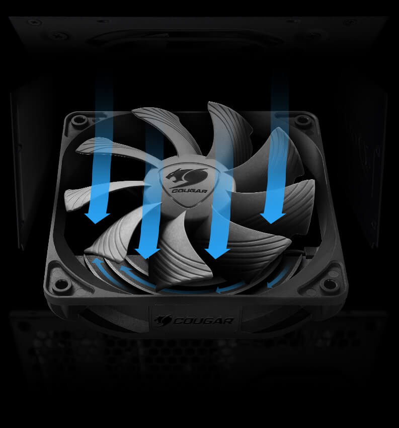 Fuente de Poder Gamer ATX Cougar XTC 600W Plus 80 High Power