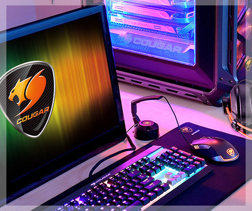 Hub Usb Gamer Cougar Bunker + Bungee Mouse Full Rgb