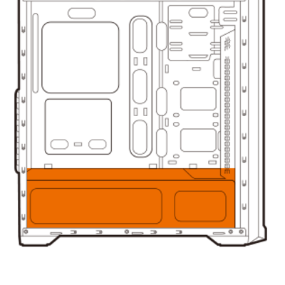 Gabinete Cougar Mx330-G con Vidrio Lateral Templado