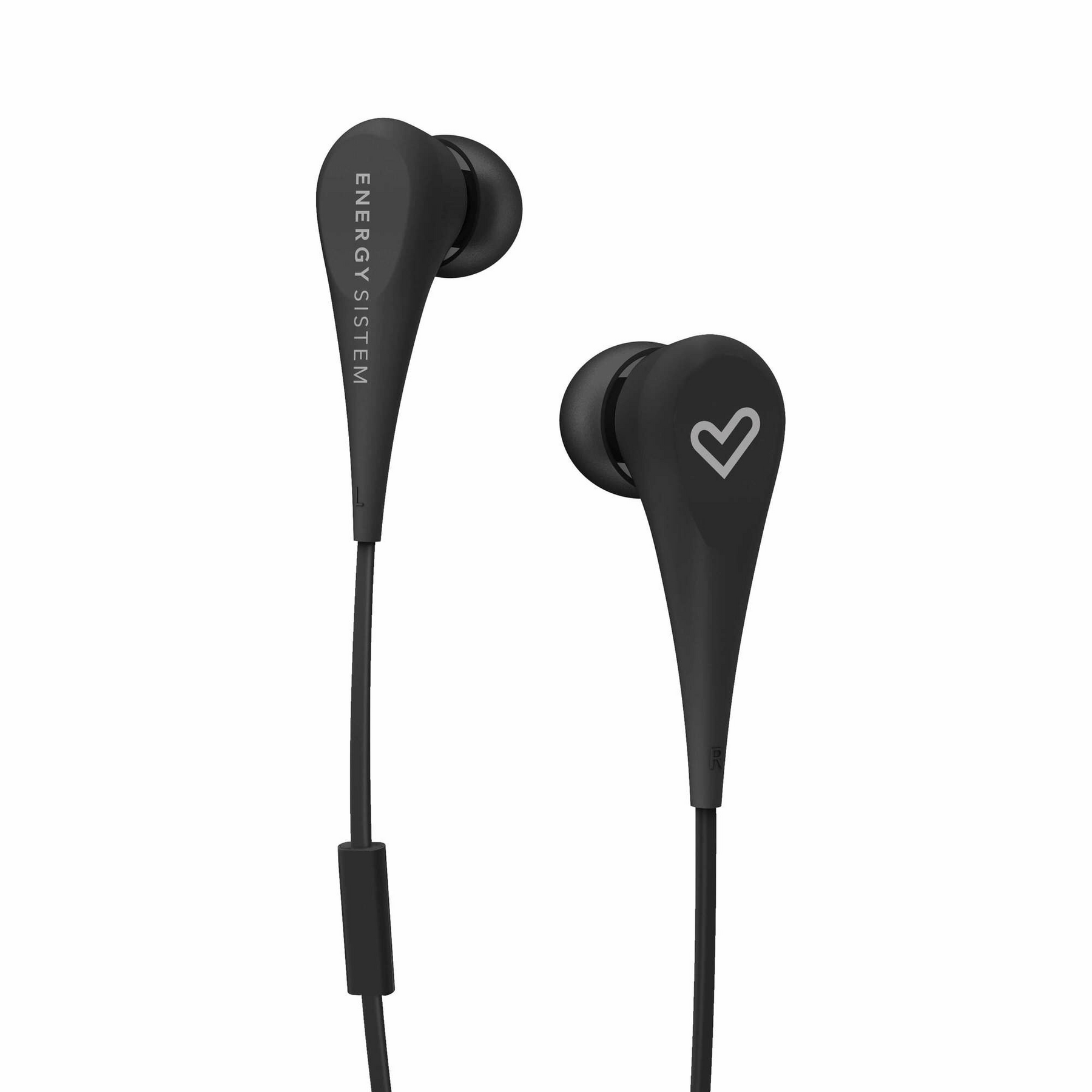 Audifonos Energy Sistem Earphones Style 1+ Black con Mic