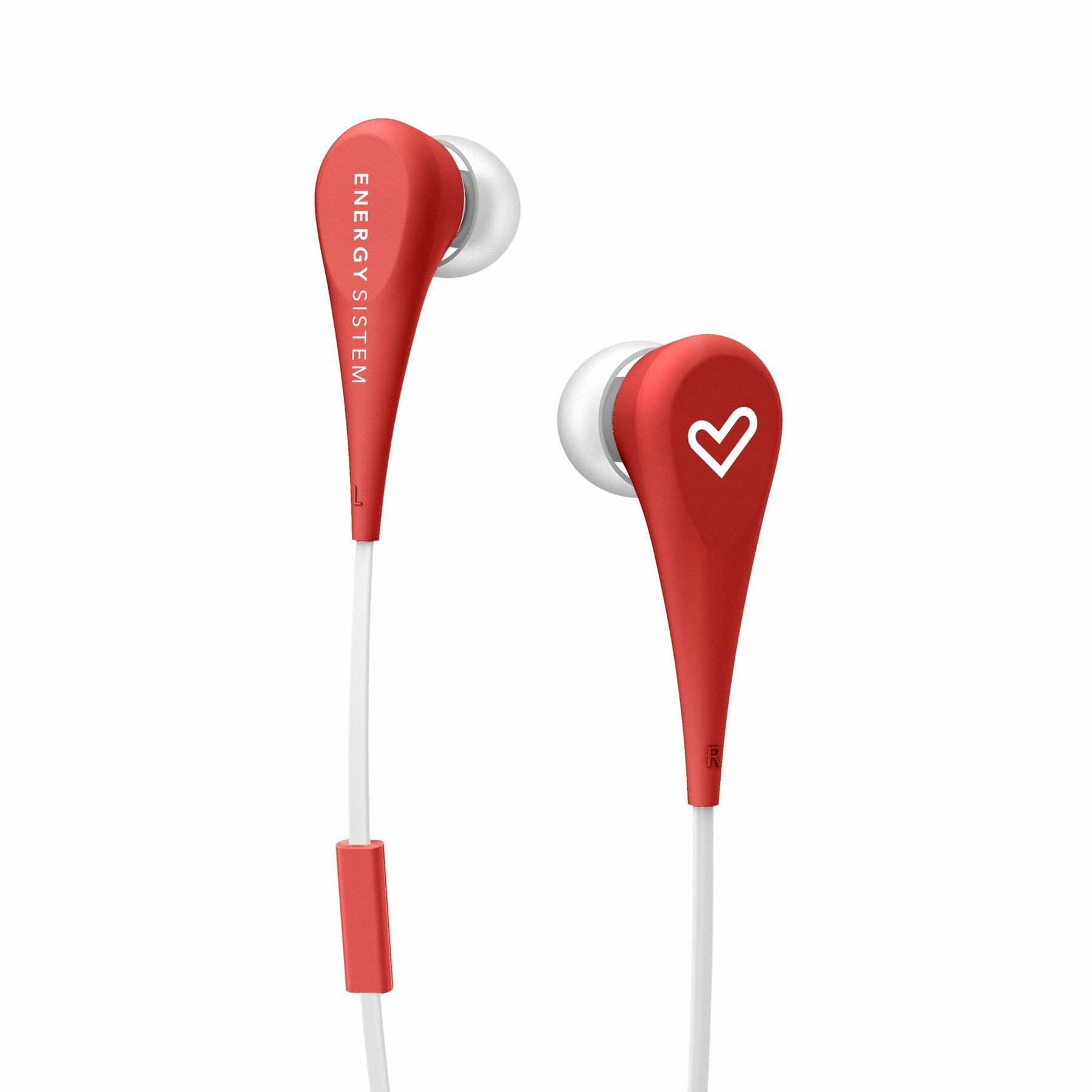 Audifonos Energy Sistem Earphones Style 1+ Red con Mic
