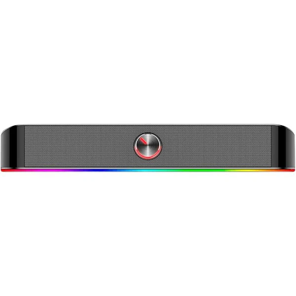 Soundbar HP Multimedia Stereo con Luces Rgb 6 Watts DHE-6003