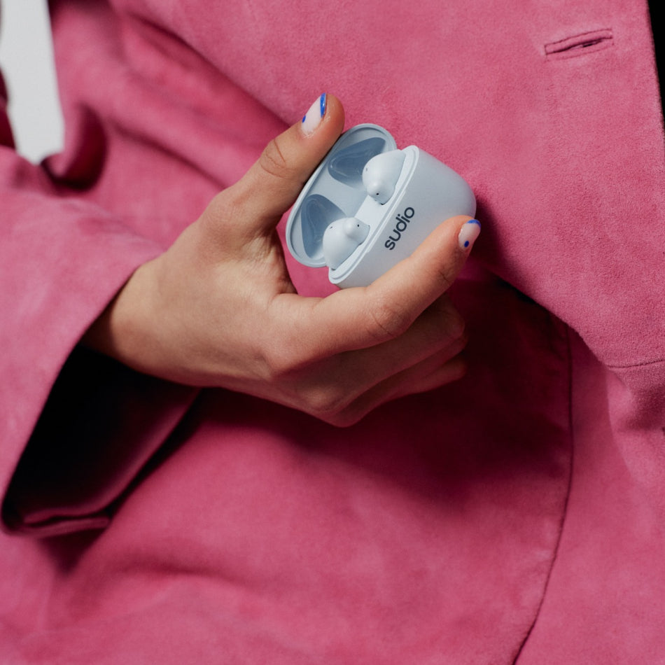 Audífonos Sudio Premium Line Earphones A1 TWS MIDNIGHT BLUE