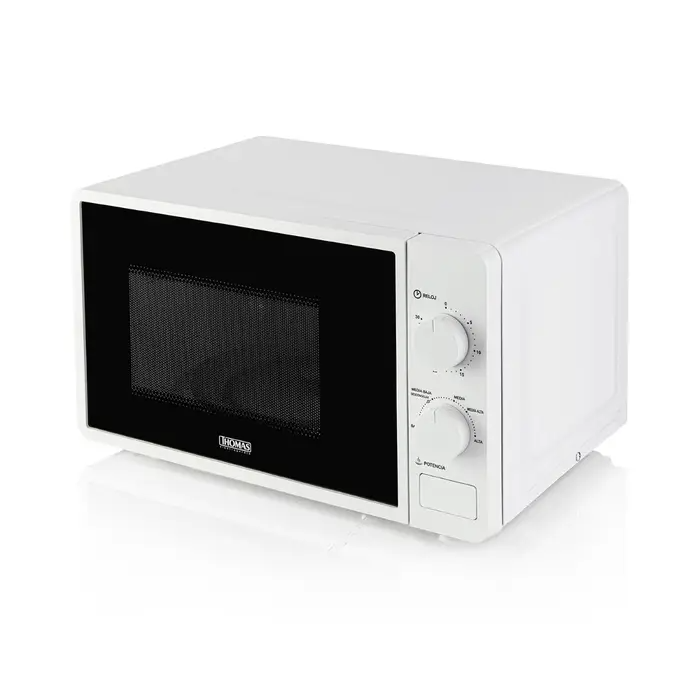 Microondas Thomas 18 Litros Blanco 700W De Potencia
