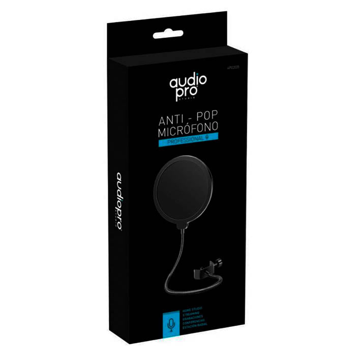 Filtro Anti-Pop Para Microfonos De Grabación Audiopro Ap02035