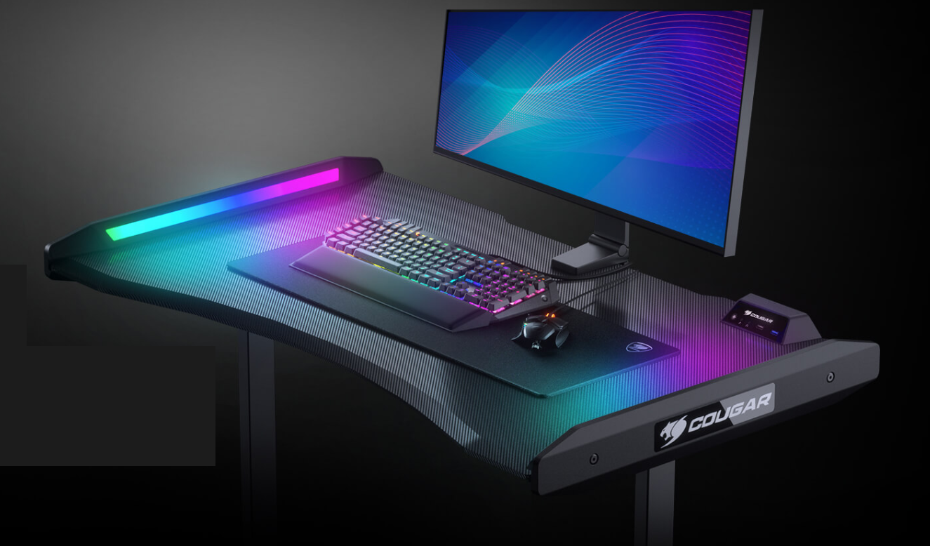Escritorio Gamer Cougar Mars 120, ARGB Deluxe Edition