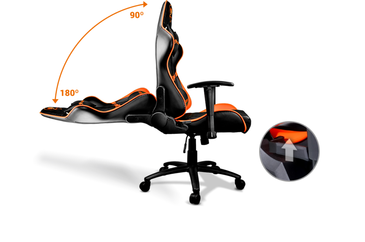 Silla Gamer Cougar Armor One Orange Pro Gaming