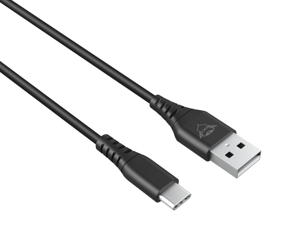 Cable de datos Trust Type-C 3M para PS5 / Smartphone / Android Auto