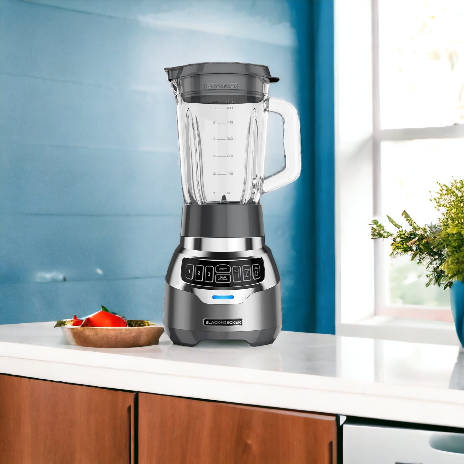 10 Velocidades Licuadora Black Decker Crush Master Pro Vaso De