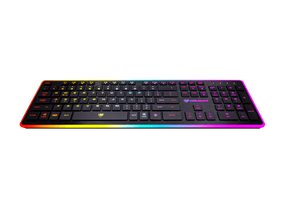 Teclado Gamer Rgb Cougar Vantar Pro Teclas Planas Anti-Ghosting