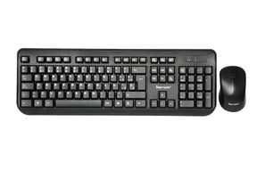 Kit Teclado y Mouse Inalambrico Tecmaster Multimedia 100512