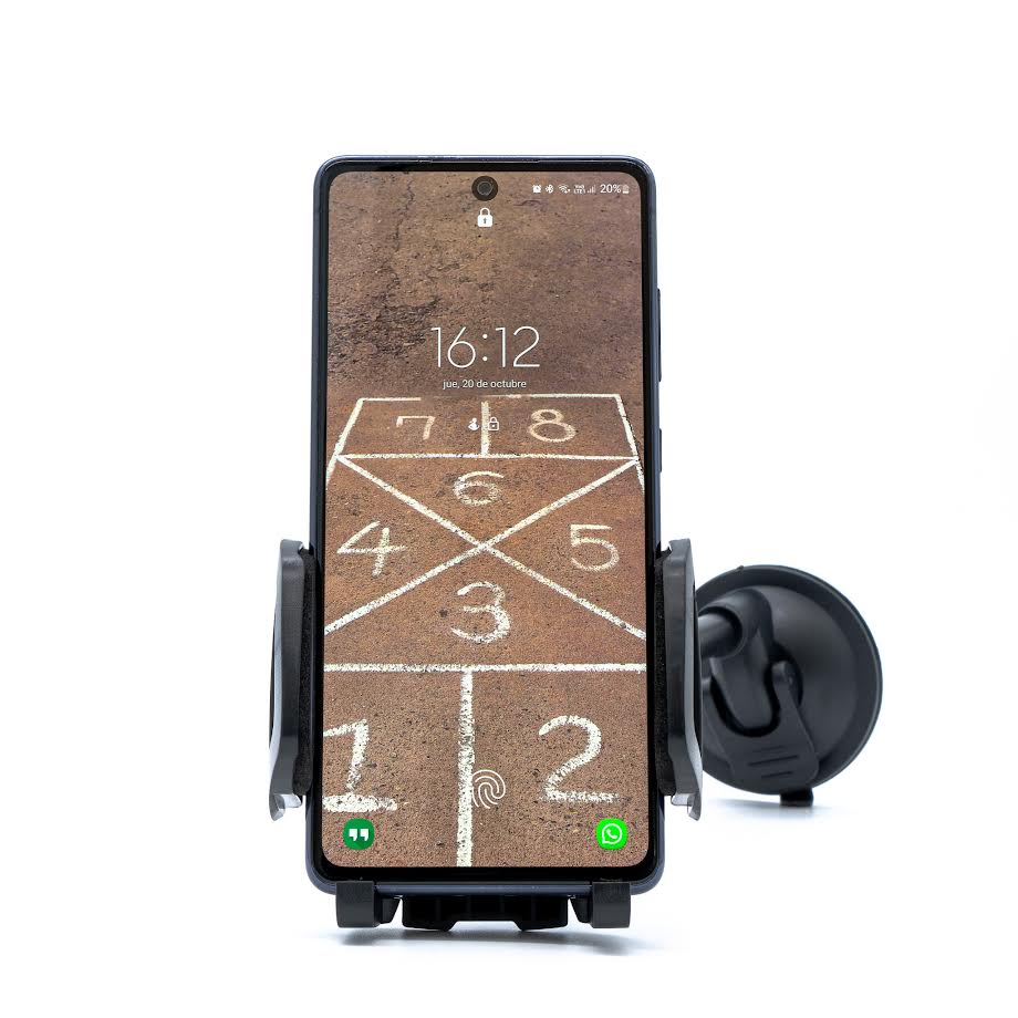 Soporte de Auto para Smartphone con Brazo Telescópico Vidrio