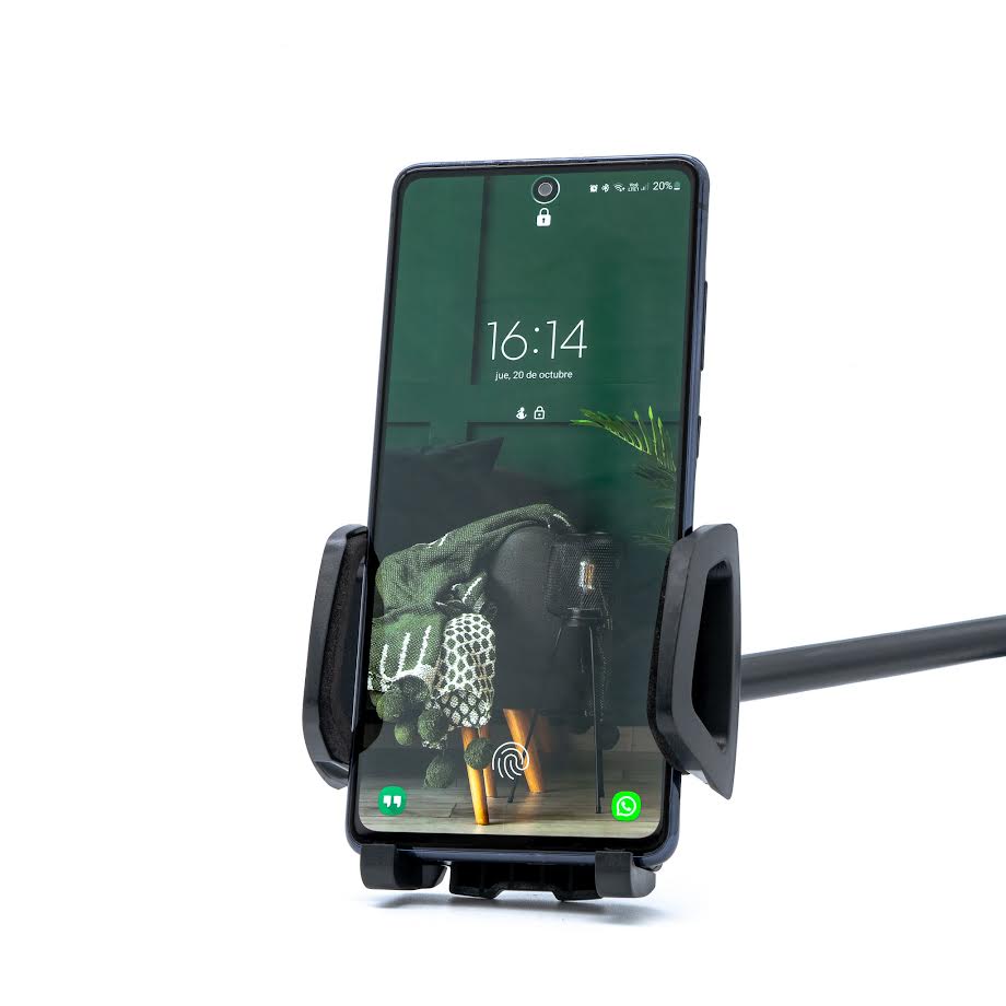 Soporte de Auto para Smartphone con Brazo Telescópico Vidrio