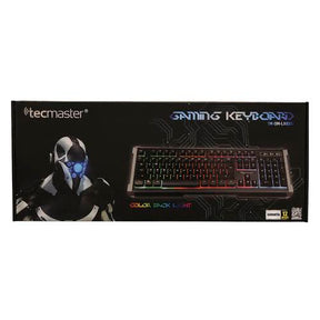 Teclado Gamer RGB Tecmaster para PC/ PS5/ PS4/ XBOX LK100D