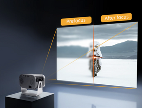 Proyector Funfoox MY Android 9 + Miracast HD 150” LED 4500LM