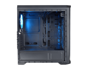 Gabinete Cougar + Lateral Vidrio Templado +3 FAN MX330-G AIR
