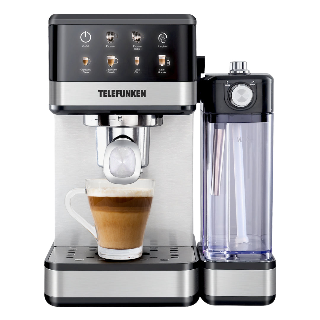 Cafetera Espresso Milan 20 Bar con Espumador Automático