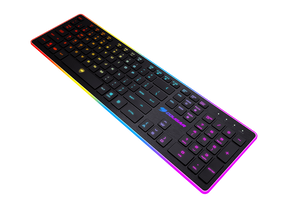 Teclado Gamer Rgb Cougar Vantar Pro Teclas Planas Anti-Ghosting