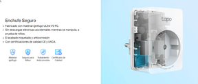 Enchufe Wifi Smart Home TP-Link Tapo P110 Alexa / Google