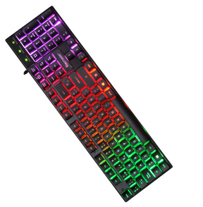 Teclado Gamer con Retro Iluminación RGB Tecmaster TM-100510