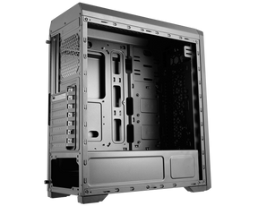 Gabinete Cougar + Lateral Vidrio Templado +3 FAN MX330-G AIR