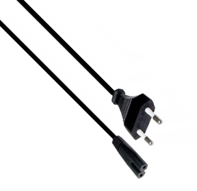 Cable de Poder Tipo 8 Profesional 1.8MT Universal 220V