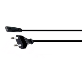 Cable de Poder Tipo 8 Profesional 1.8MT Universal 220V