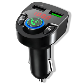 Transmisor FM para Auto BT + Manos Libres + Cargador 3A/ MP3