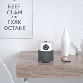 Proyector Funfoox Torre MS Miracast FHD 250” LED 4500Lm Wifi