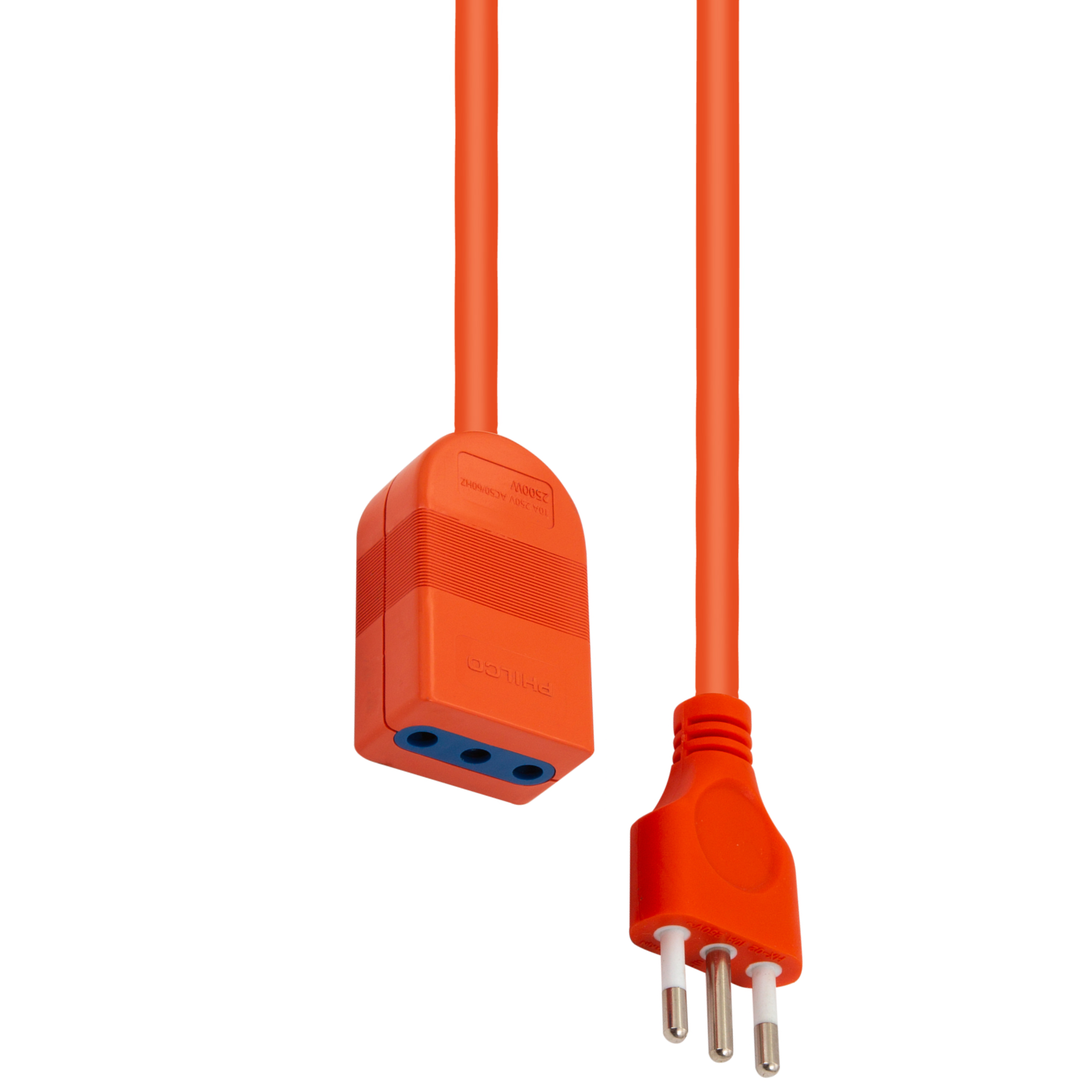 Extensión Eléctrica 15 Metros SEC XT49/ 2500W/ 10A Naranjo