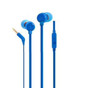 Audífonos JBL T110 Azul con Manos Libre Tecnología Hi Bass