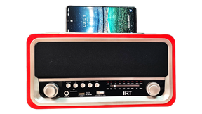 Radio Retro Vintage IRT Bluetooth /AM /FM Recargable RETRO06
