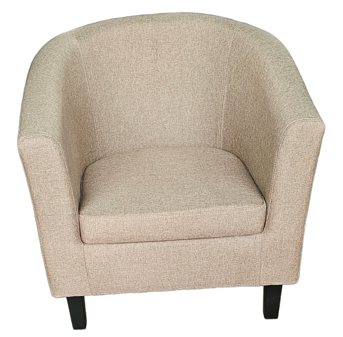 Poltrona Moderna de Descanso Individual Brown Elegant