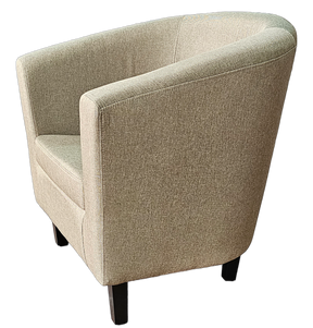 Poltrona Moderna de Descanso Individual Brown Elegant