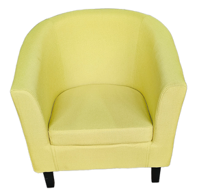 Poltrona Moderna de Descanso Individual Deluxe Mostaza
