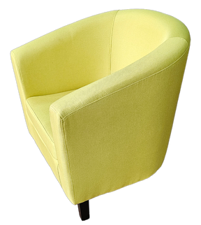 Poltrona Moderna de Descanso Individual Deluxe Mostaza