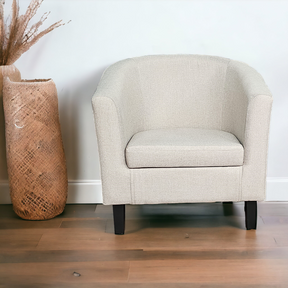 Poltrona Moderna de Descanso Individual Brown Elegant
