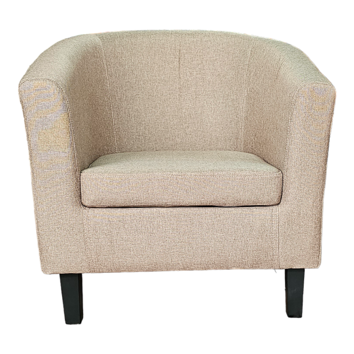 Poltrona Moderna de Descanso Individual Brown Elegant