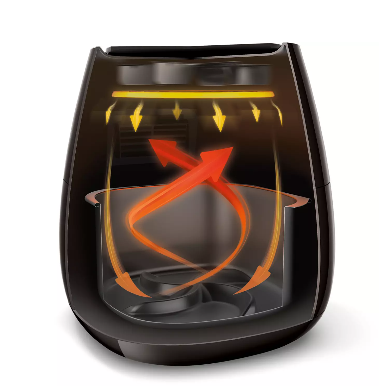 Freidora Electrica Philips Pro Sin Aceite Rapid Air HD9218