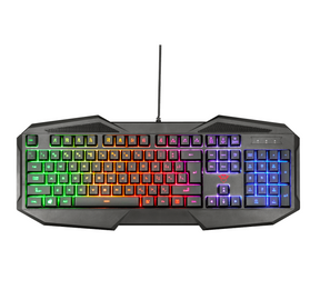 Teclado Trust Gaming GXT 830-RW RGB Multimedia Anti-Ghosting