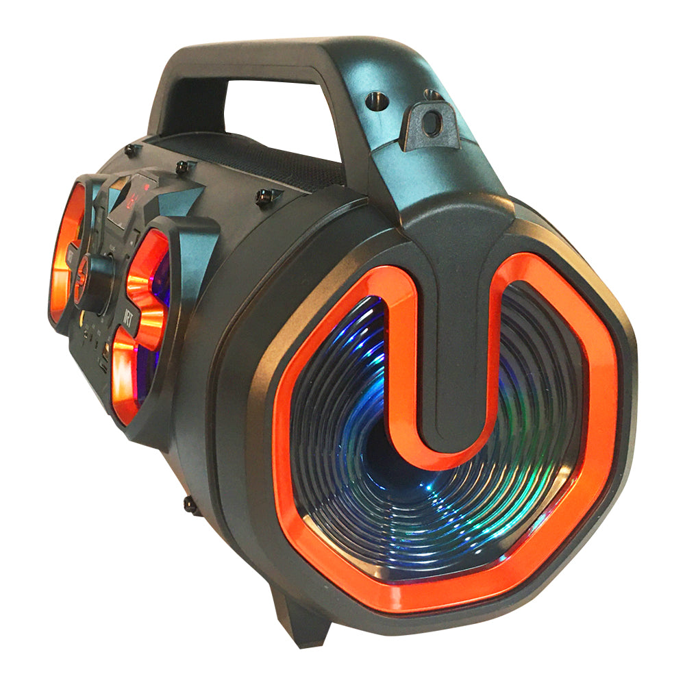 Parlante Bazuca IRT Bluetooth FM LED con Micrófono 30 RMS