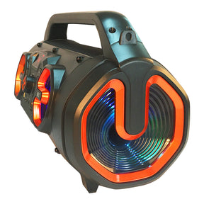 Parlante Bazuca IRT Bluetooth FM LED con Micrófono 30 RMS