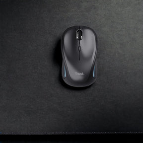 Mouse Inalambrico Trust YVI FX RetroIluminado Black 22333-03