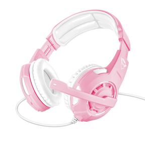 Audifonos Gamer Rosados Trust Radius Gxt 310 Multiplataformas