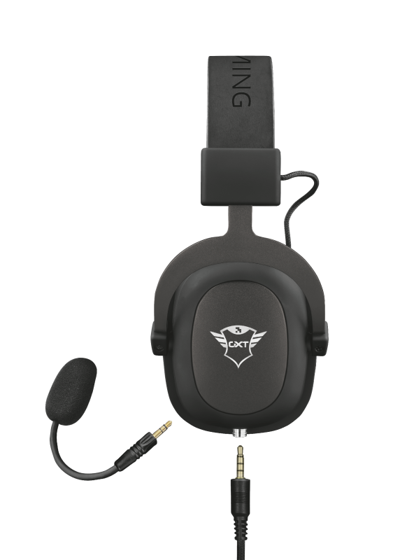 Audifonos Gamer Trust Zamak Gxt 414 Multiplataformas 53mm
