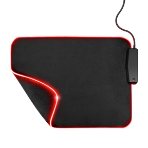 Mouse Pad Gamer Trust Glide L Rgb con Hub Usb 4 Puertos