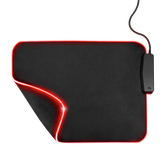 Mouse Pad Gamer Trust Glide L Rgb con Hub Usb 4 Puertos